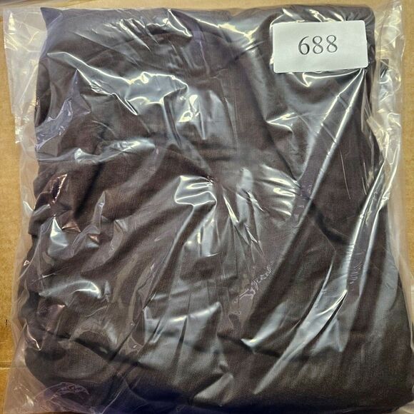 Charter Club Shirt Womens 1XL Brown Beaded Neck Stretch Sleeveless Tank Top - Picture 8 of 8